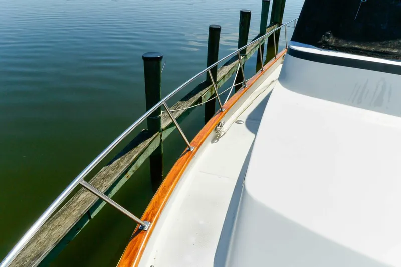 Slide: The Image of teak toe rail  - 5983460