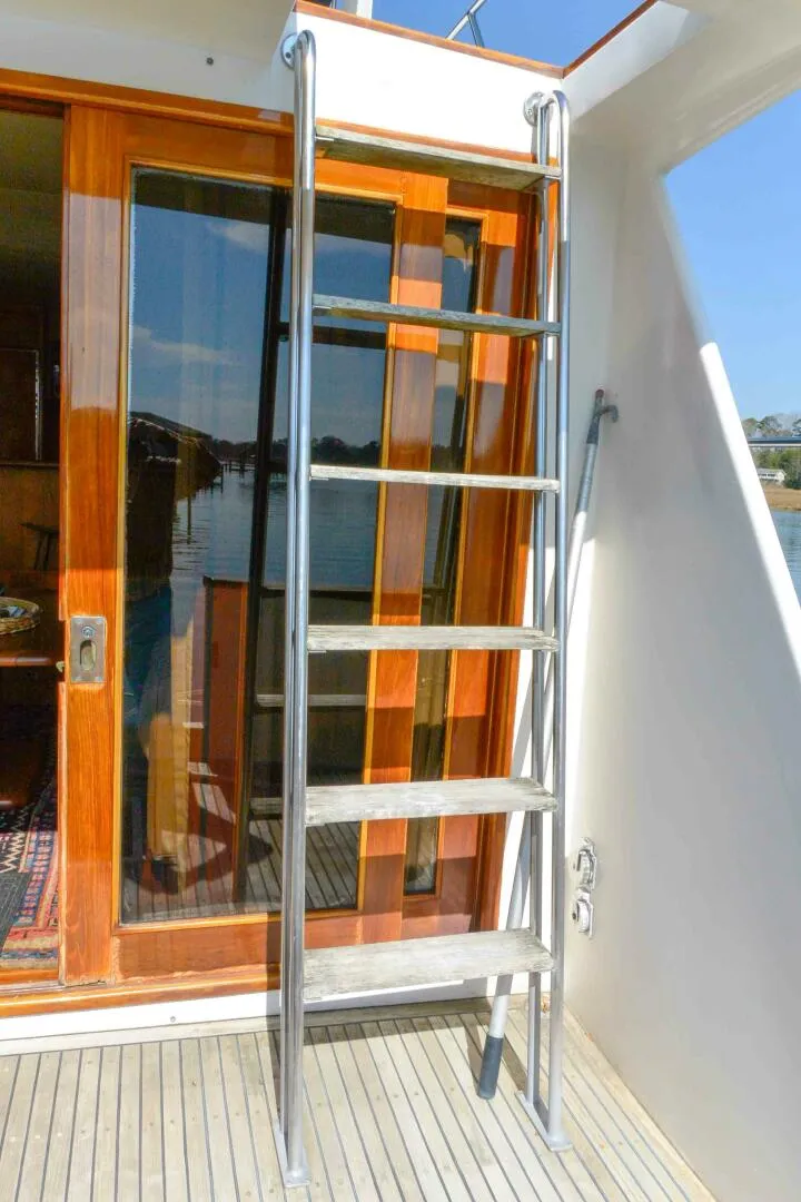 Slide: The Image of Cockpit ladder to fly bridge  - 5983452