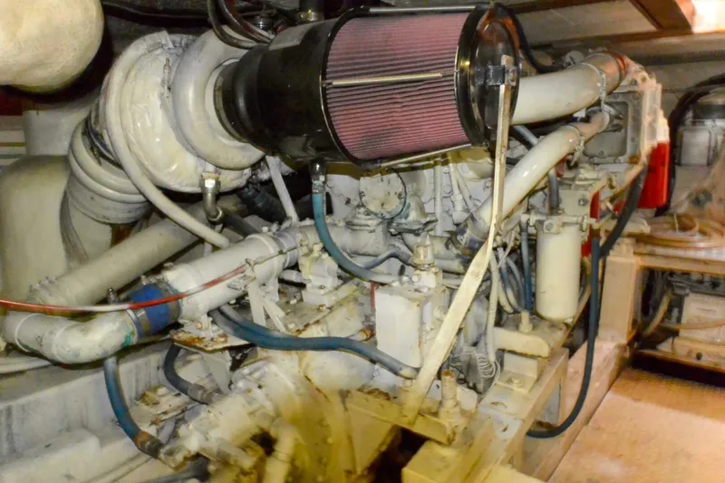 Slide: The Image of Engine room Detroit Diesel 671 - 5983533