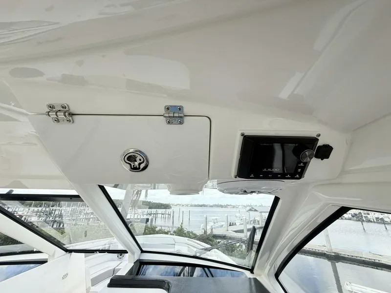 Slide: The Image of Pursuit 365 DC - SALTY GIRL - Helm Stereo  2022 Pursuit 365 DC - SALTY GIRL - 5974879