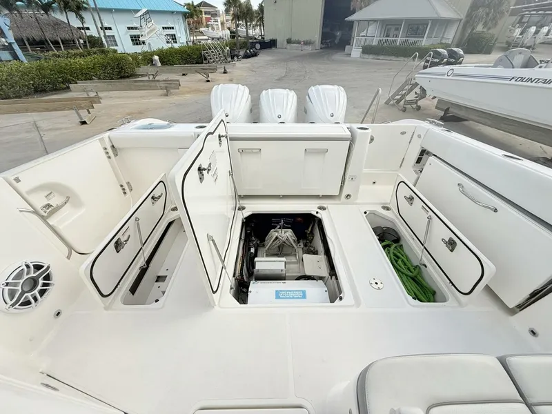 Slide: The Image of Pursuit 365 DC - SALTY GIRL - Cockpit Storage 2022 Pursuit 365 DC - SALTY GIRL - 5974893