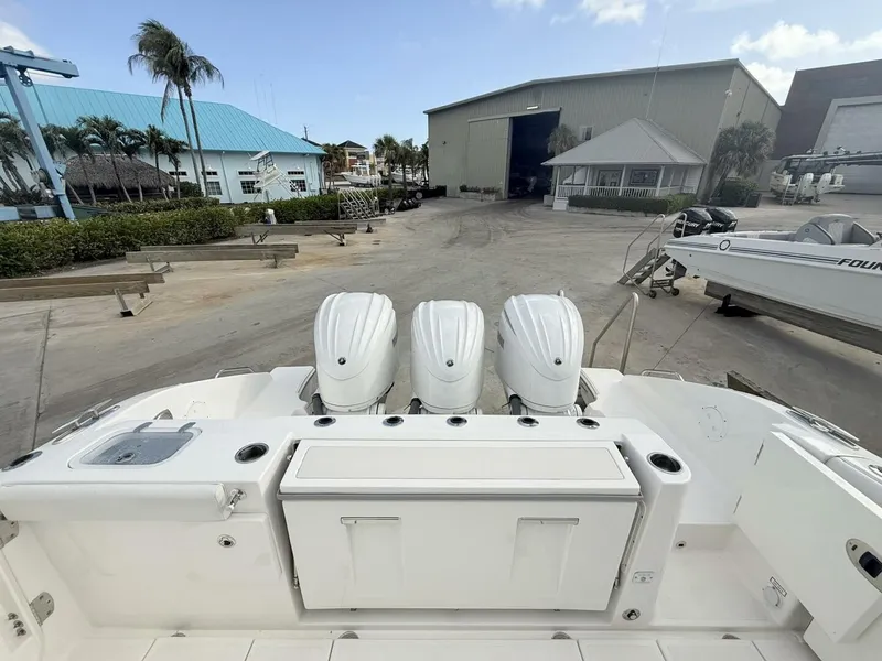 Slide: The Image of Pursuit 365 DC - SALTY GIRL - Transom  2022 Pursuit 365 DC - SALTY GIRL - 5974861