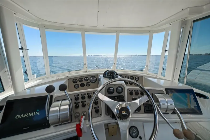 Slide: The Image of Carver Yachts 455 Aft Cabin MY 1998 - 6014008