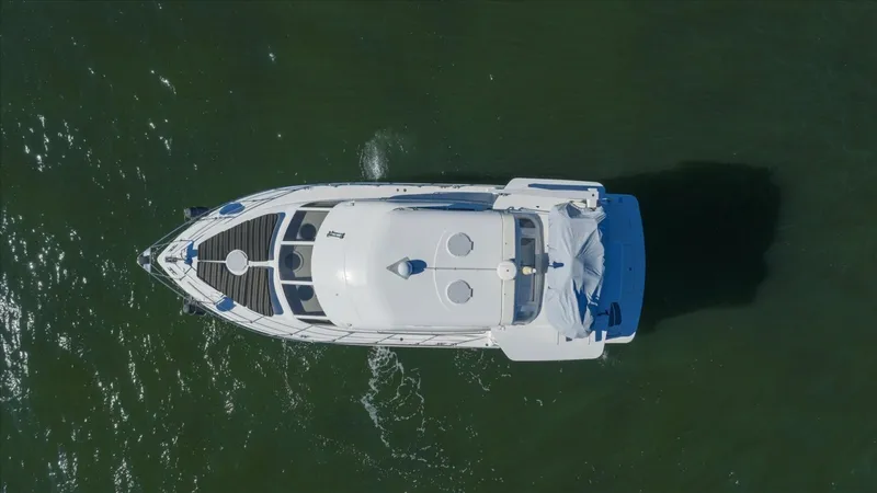 Slide: The Image of Carver Yachts 455 Aft Cabin MY 1998 - 6013997