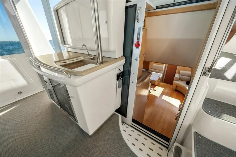 Slide: The Image of Carver Yachts 455 Aft Cabin MY 1998 - 6014058