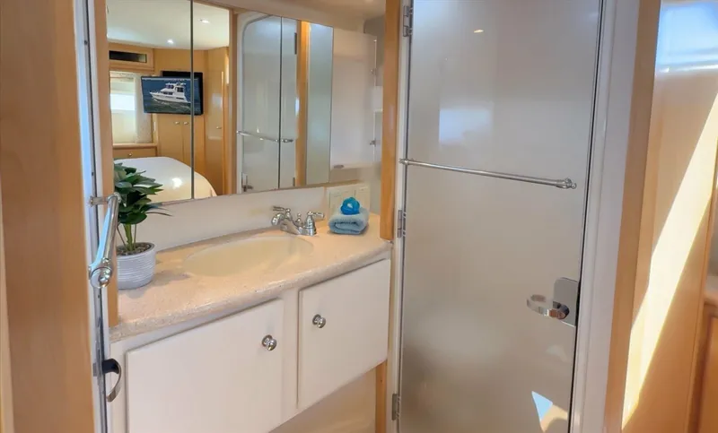Slide: The Image of Carver Yachts 455 Aft Cabin MY 1998 - 6014064
