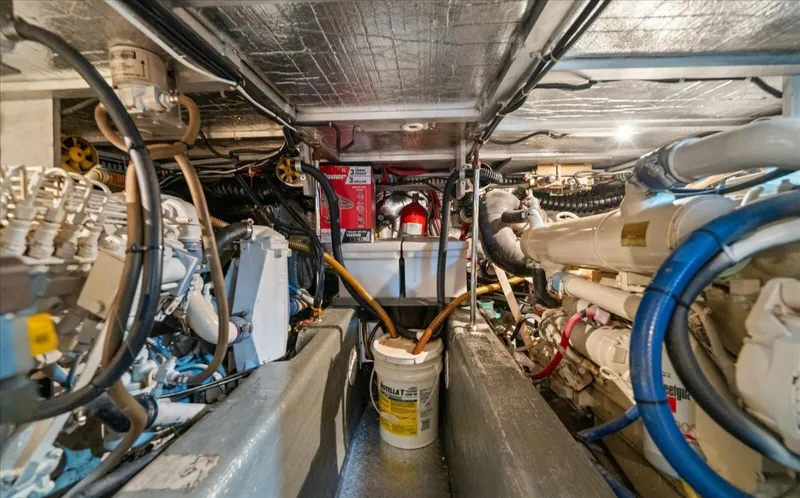 Slide: The Image of Carver Yachts 455 Aft Cabin MY 1998 - 6014091