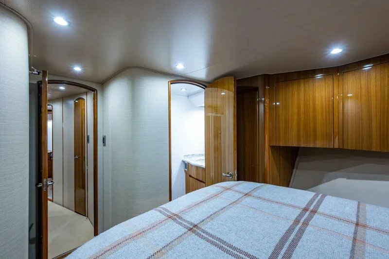 Slide: The Image of Viking 60 Bottom Line - Interior Stateroom 2012 Viking 60 Convertible Bottom Line - 5980201