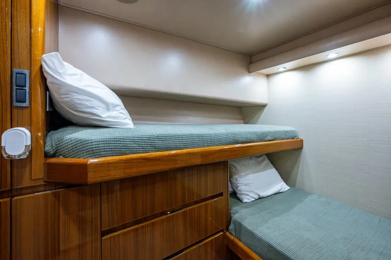 Slide: The Image of Viking 60 Bottom Line - Interior Stateroom 2012 Viking 60 Convertible Bottom Line - 5980204