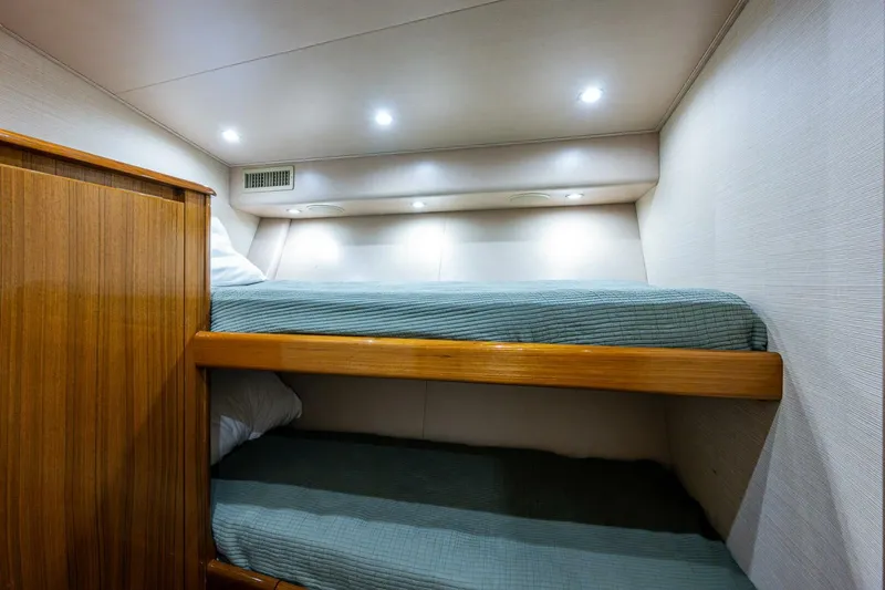 Slide: The Image of Viking 60 Bottom Line - Interior Stateroom 2012 Viking 60 Convertible Bottom Line - 5980206