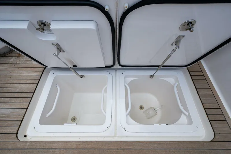 Slide: The Image of Viking 60 Bottom Line - Exterior Cockpit 2012 Viking 60 Convertible Bottom Line - 5980230