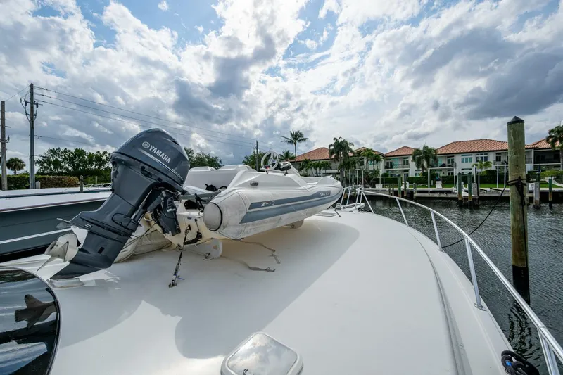 Slide: The Image of Viking 60 Bottom Line - Exterior Bow 2012 Viking 60 Convertible Bottom Line - 5980233