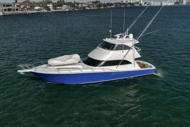 Slide: The Image of Viking 60 Bottom Line - Exterior Profile 2012 Viking 60 Convertible Bottom Line - 5980278