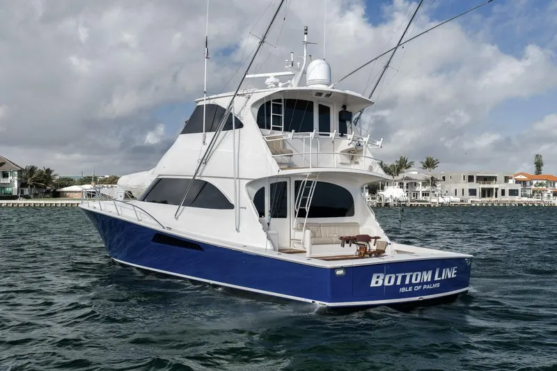Slide: The Image of Viking 60 Bottom Line - Exterior Profile 2012 Viking 60 Convertible Bottom Line - 5980279