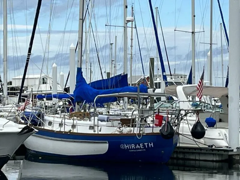 Slide: The Image of 1986 Slocum 37 Transom - 5981477