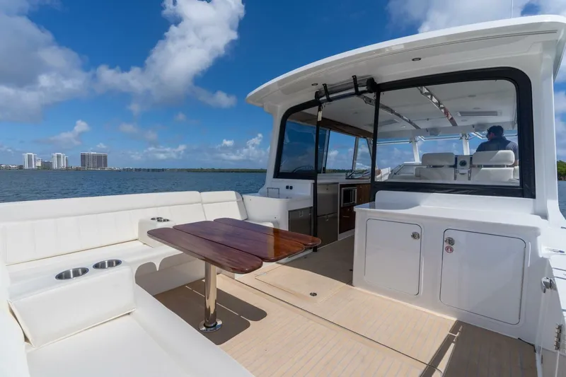 Slide: The Image of MJM 47X 47-003 -Aft Deck 2026 MJM 47X - 5982017