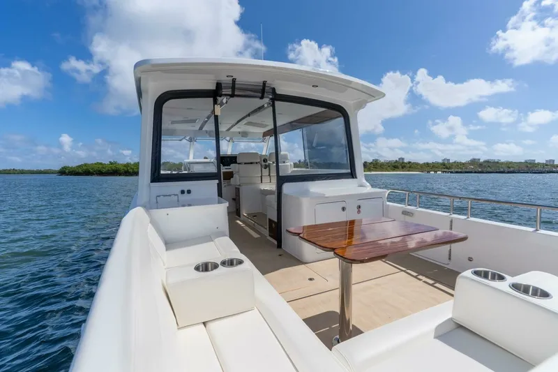 Slide: The Image of MJM 47X 47-003 -Aft Deck 2026 MJM 47X - 7010862