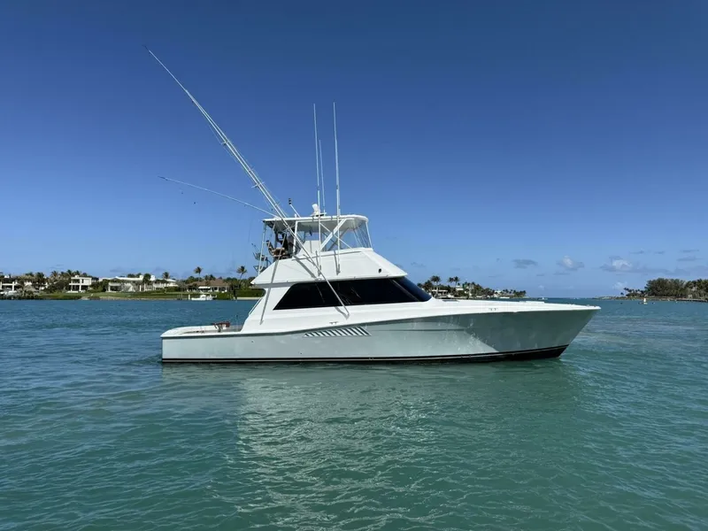 Slide: The Image of Viking 50 REEL LEGACY - Starboard Profile 1992 Viking 50 Convertible - REEL LEGACY - 7678387