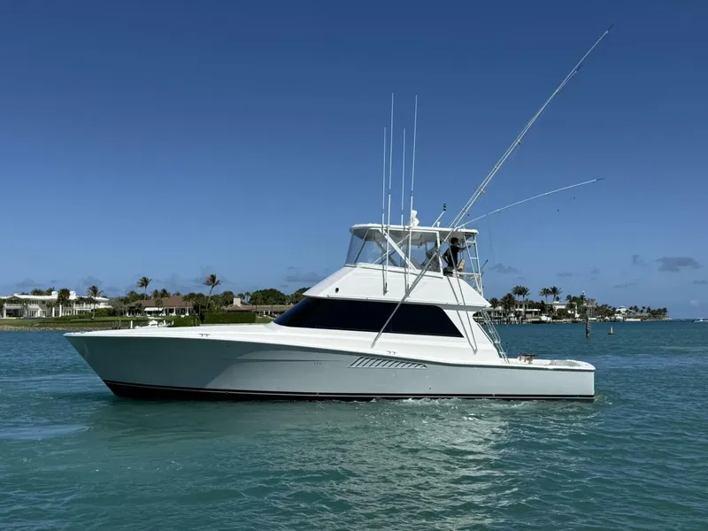 Slide: The Image of Viking 50 REEL LEGACY - Port Profile 1992 Viking 50 Convertible - REEL LEGACY  - 5983378