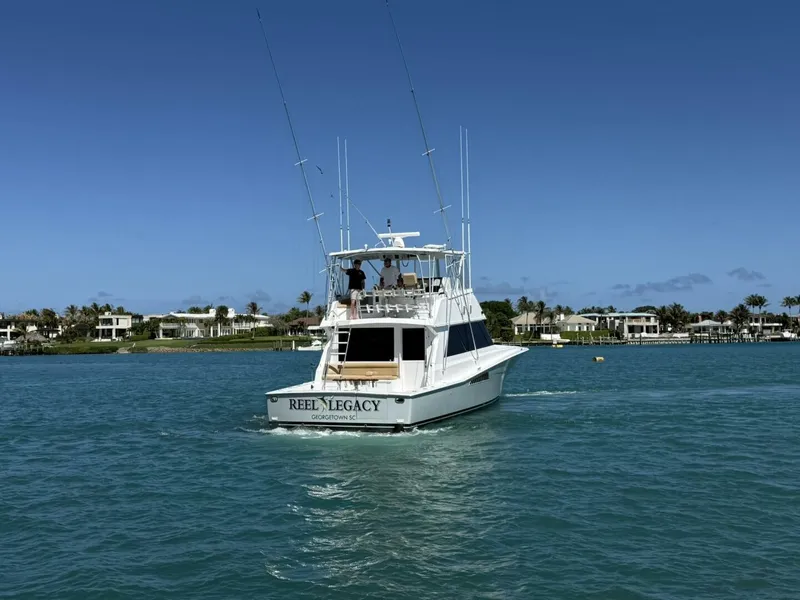 Slide: The Image of Viking 50 REEL LEGACY - Aft Profile 1992 Viking 50 Convertible - REEL LEGACY  - 5983373