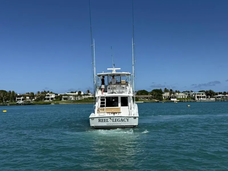 Slide: The Image of Viking 50 REEL LEGACY - Aft Profile 1992 Viking 50 Convertible - REEL LEGACY  - 5983375