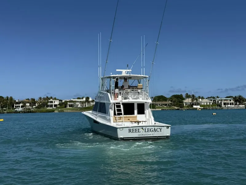 Slide: The Image of Viking 50 REEL LEGACY - Aft Profile 1992 Viking 50 Convertible - REEL LEGACY  - 5983376