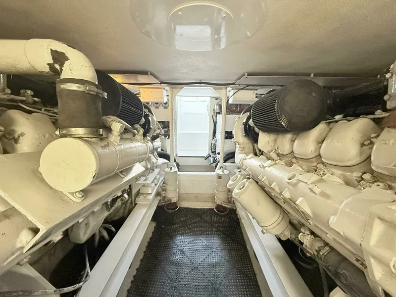 Slide: The Image of Viking 50 REEL LEGACY - Engine Room 1992 Viking 50 Convertible - REEL LEGACY - 7678382