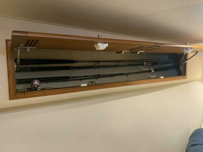 Slide: The Image of 2006 Cabo 40 Express - BUZZ CATCHER Rod Storage - 6421672