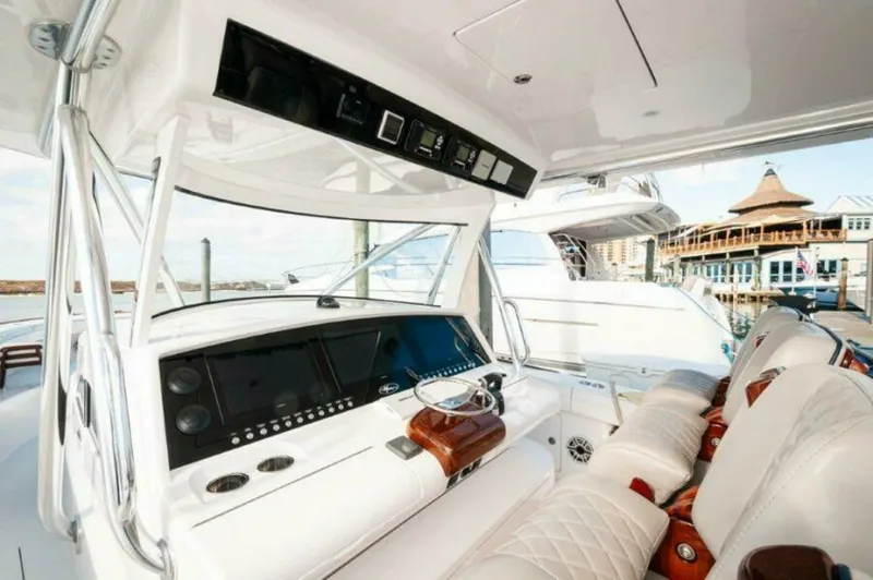 Slide: The Image of 2021 Valhalla Boatworks V-46-GO ROUTE-Helm 4 - 5986481