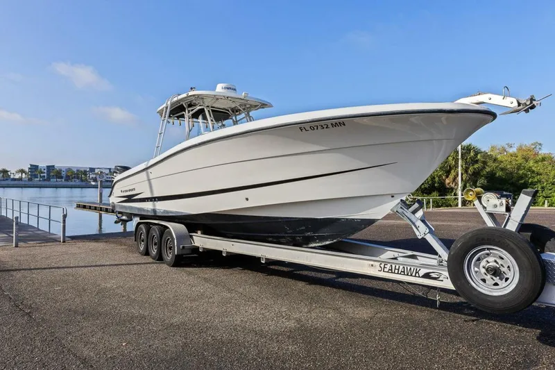 Slide: The Image of Triple Axle Trailer - 5987415