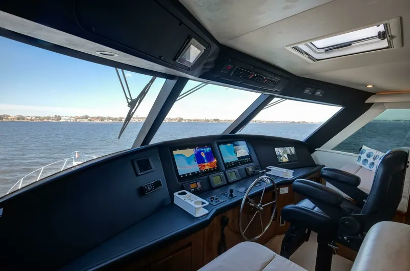 Slide: The Image of Viking 64 - High Life - 2009 Viking 64 Enclosed Bridge w/ Tower - High Life - 7651465