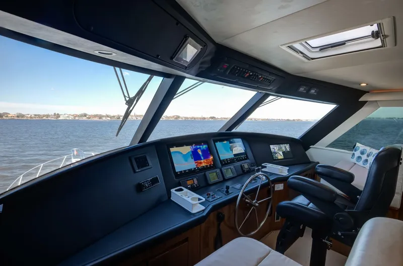 Slide: The Image of Viking 64 - High Life - 2009 Viking 64 Enclosed Bridge w/ Tower - High Life - 5991408