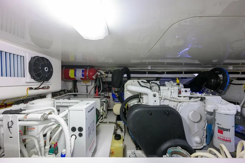 Slide: The Image of Viking 42 - Bella Vita - Engine Room 2015 Viking 42 Convertible - Bella Vita - 7011758