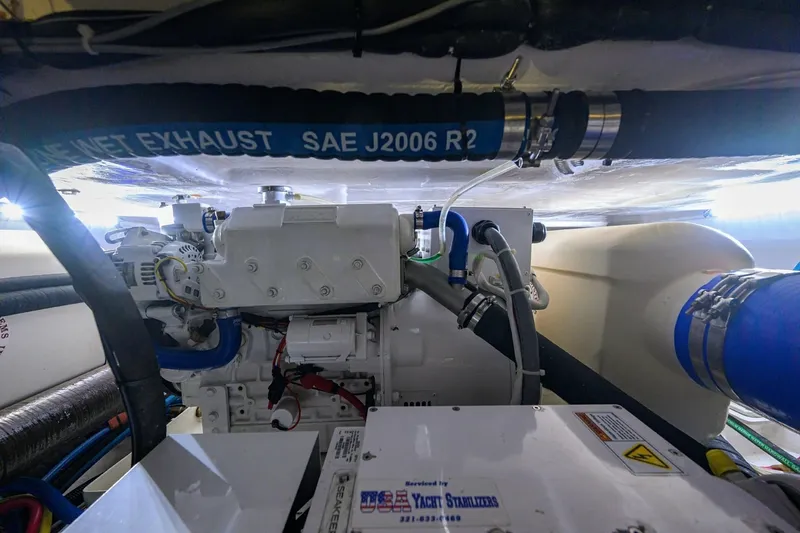 Slide: The Image of Viking 42 - Bella Vita - Engine Room 2015 Viking 42 Convertible - Bella Vita - 7011766