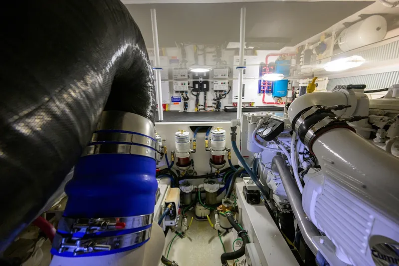 Slide: The Image of Viking 42 - Bella Vita - Engine Room 2015 Viking 42 Convertible - Bella Vita - 6011629
