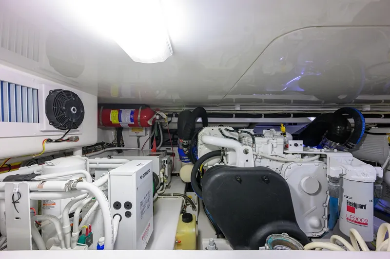 Slide: The Image of Viking 42 - Bella Vita - Engine Room 2015 Viking 42 Convertible - Bella Vita - 6011633