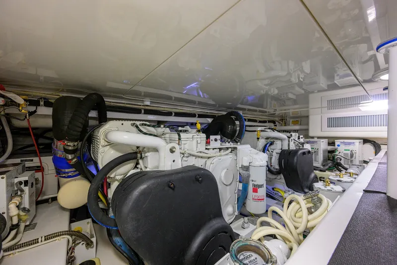 Slide: The Image of Viking 42 - Bella Vita - Engine Room 2015 Viking 42 Convertible - Bella Vita - 6011634