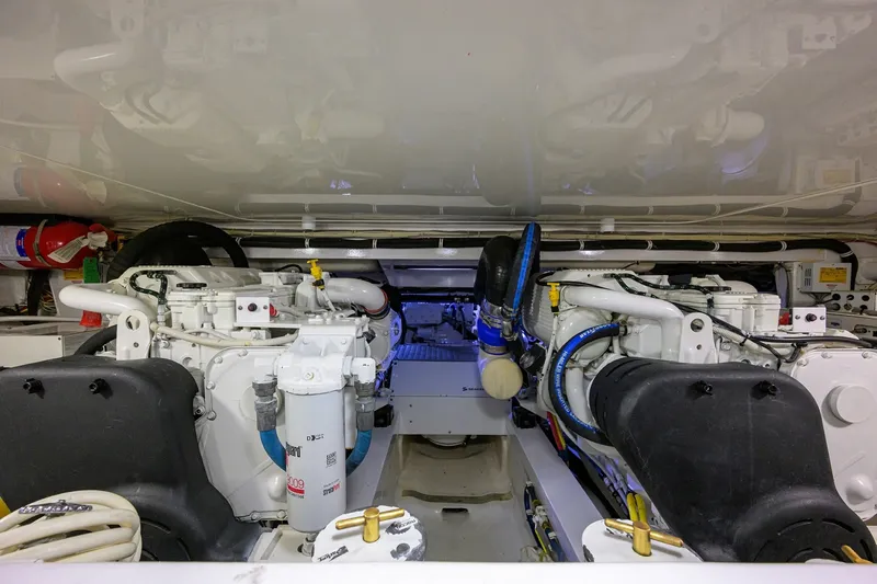 Slide: The Image of Viking 42 - Bella Vita - Engine Room 2015 Viking 42 Convertible - Bella Vita - 6011635