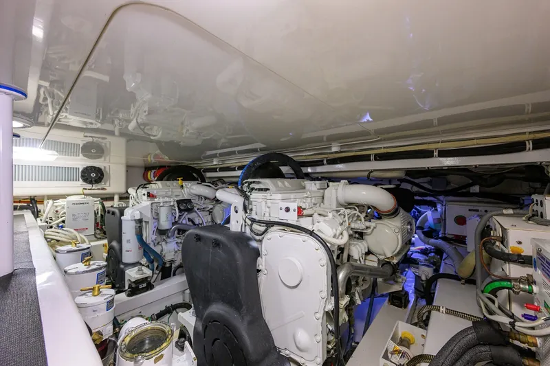 Slide: The Image of Viking 42 - Bella Vita - Engine Room 2015 Viking 42 Convertible - Bella Vita - 6011636