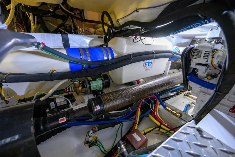 Slide: The Image of Viking 42 - Bella Vita - Engine Room 2015 Viking 42 Convertible - Bella Vita - 6011639