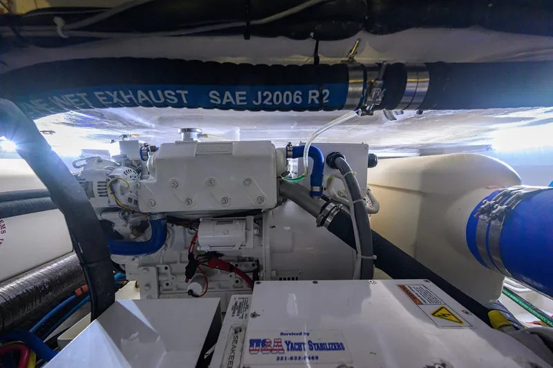 Slide: The Image of Viking 42 - Bella Vita - Engine Room 2015 Viking 42 Convertible - Bella Vita - 6011641