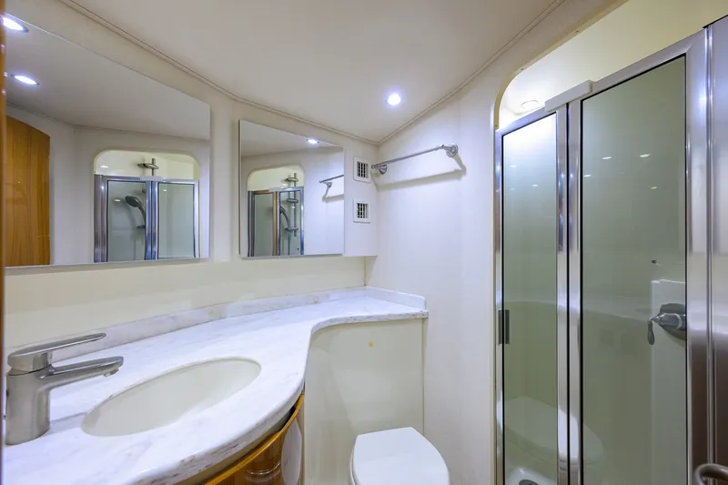 Slide: The Image of Viking 42 - Bella Vita - Head 2015 Viking 42 Convertible - Bella Vita - 7011731