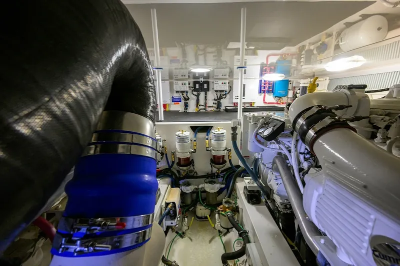 Slide: The Image of Viking 42 - Bella Vita - Engine Room 2015 Viking 42 Convertible - Bella Vita - 7011754