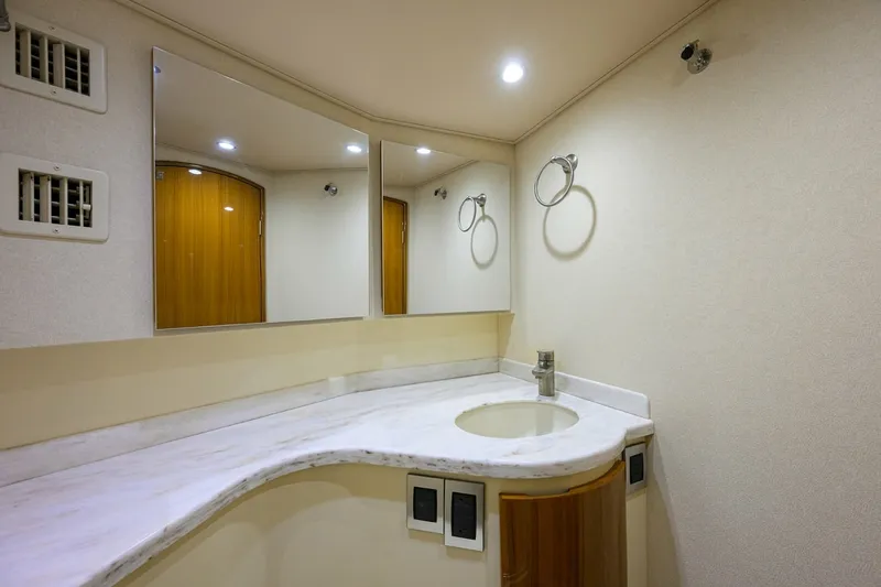 Slide: The Image of Viking 42 - Bella Vita - Head 2015 Viking 42 Convertible - Bella Vita - 7011735