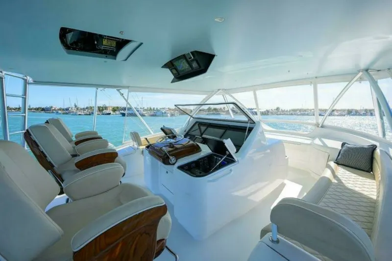 Slide: The Image of Viking 72 Knot Again - Flybridge 2020 Viking 72 Convertible KNOT AGAIN - 7674755