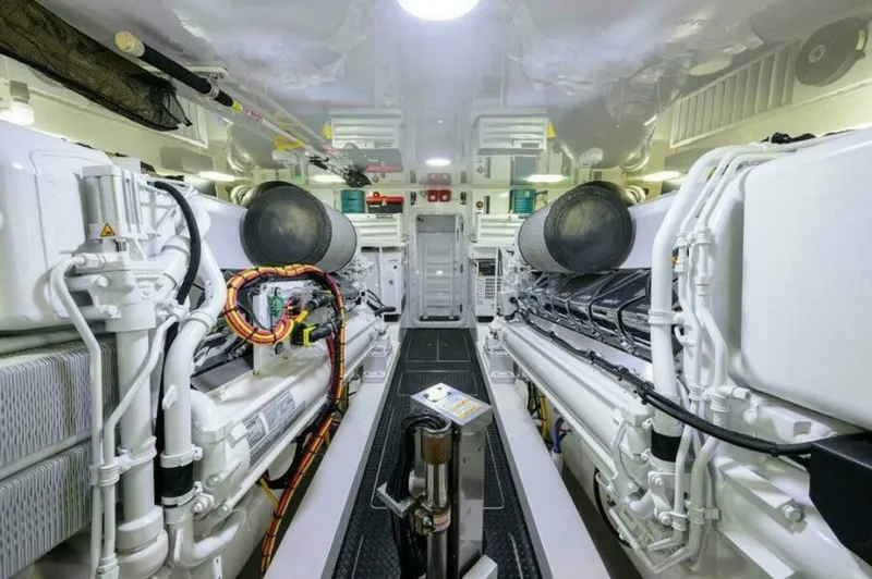 Slide: The Image of Viking 72 Knot Again - Engine Room 2020 Viking 72 Convertible KNOT AGAIN - 7674764
