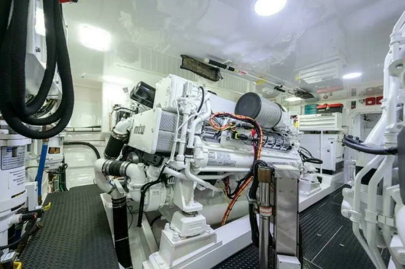 Slide: The Image of Viking 72 Knot Again - Engine Room 2020 Viking 72 Convertible KNOT AGAIN - 7674769