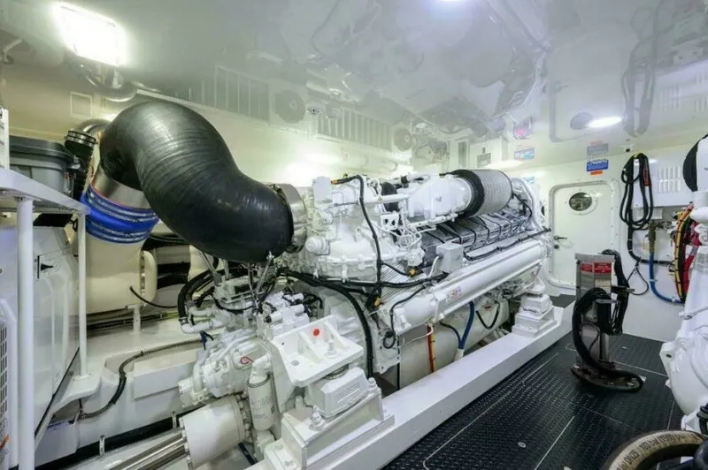 Slide: The Image of Viking 72 Knot Again - Engine Room 2020 Viking 72 Convertible KNOT AGAIN - 7674767
