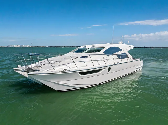 Slide: The Image of Mares 47 Outboard Express Catamaran 2018 - 101