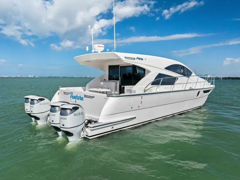 Slide: The Image of 2018 Outboard Express Catamaran 47 - 5995911